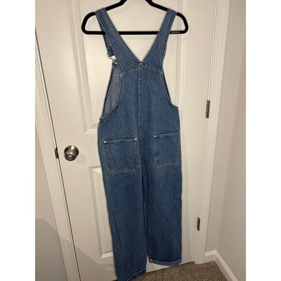 Vintage GAP Denim Overalls Blue Jean Carpenter Style 100% Cotton Women Small - Picture 4 of 5
